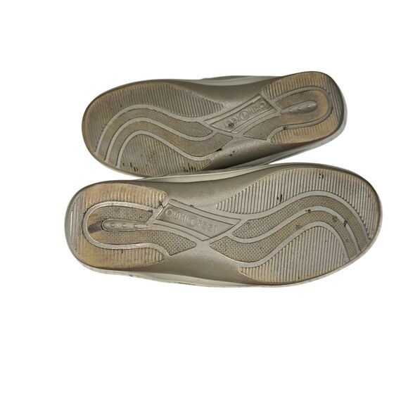 OrthoFeet Womens Louise Mule Size 6 B Gray Slipper Flat Pain Relieving Shoe - Picture 4 of 7